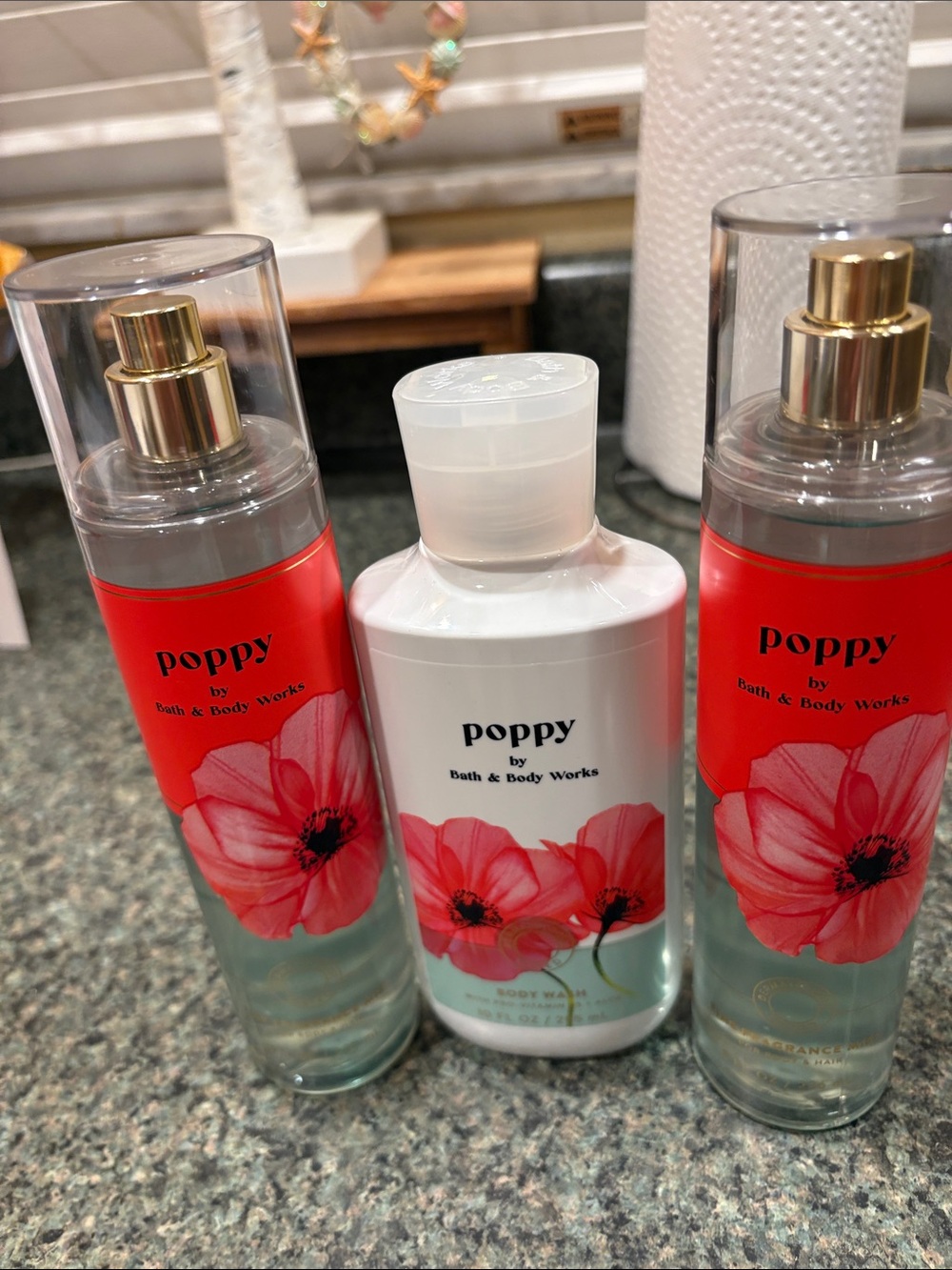 Nwt bundle of “Poppy” from bath & Bodyworks